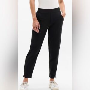 Athleta Brooklyn Mid Rise Ankle Pant, Black size 14